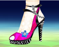 Shoe designer Lady Gaga HTML5 játék