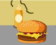 Extreme burger Lady Gaga HTML5 játék