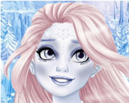 New makeup snow queen Eliza Lady Gaga HTML5 játék