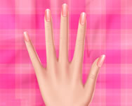 Princess nail salon makeover Lady Gaga HTML5 játék